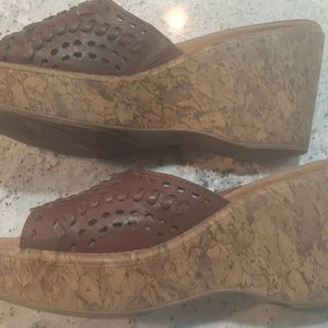 Boho slip on wedges Kravings brand
